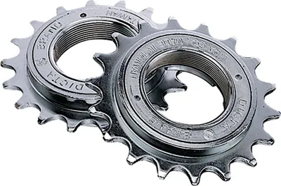Produktbild von Freilauf-Schraubzahnkranz 1/2 x 3/32 Single Speed 18 Zähne, silber (1 Stück)