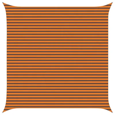 Image de vidaXL Tente-toile orange et marron 5 x 5 m 100 % polyester Oxford