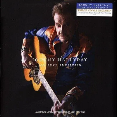 Productafbeelding van Johnny Hallyday - Zijn Amerikaanse Droom (3 LP's)