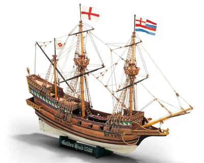 Produktbild von MAMOLI Golden Hind 1577 1:53 Bausatz