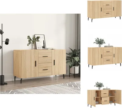 Immagine prodotto di vidaXL Credenza rovere Sonoma 100x36x60 cm materiale legno - Credenze