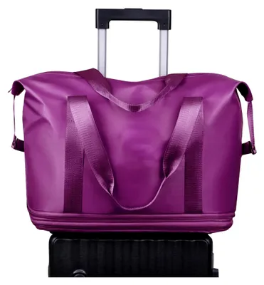 Produktbild von Schultertasche mit Rollen, wasserdicht und tragbar | Reisegepäck für Kurztrips, Wochenendausflüge und Geschäftsreisen
