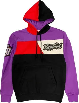 Immagine prodotto di Felpa con cappuccio Mitchell & Ness FPHD1180-TRAYYPPPBLCK da Uomo