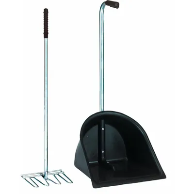 Zdjęcie produktu dla Łopata Mistboy 78 cm + widelec 85 cm czarny