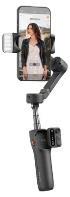 Produktbild von Hohem iSteady X3 Schwarz – 3‑Achsen‑Smartphone‑Gimbal mit Magnetischem Fülllicht