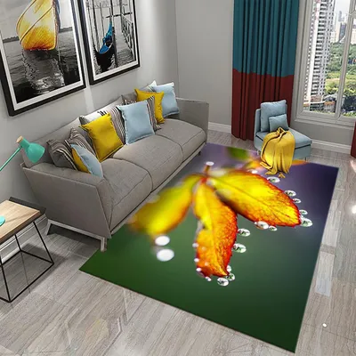 Productafbeelding van 3D Rectangulaire Tapijt voor Woonkamer en Slaapkamer