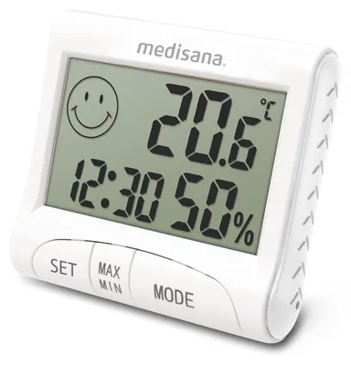 Produktbild von medisana HG 100, digitales Hygrometer für innen, Anzeige der Luftfeuchtigkeit