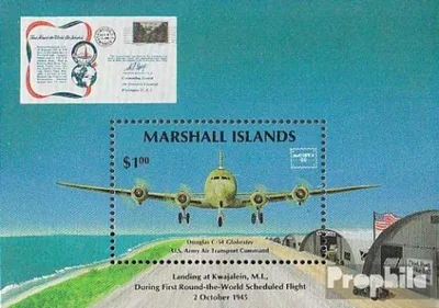 Produktbild von Briefmarken Marshall-Inseln 1986 Mi Block1 (kompl.Ausg.) postfrisch Briefmarkenausstellung