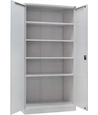 Zdjęcie produktu dla UHL-MASH Solidna Szafa Metalowa Biurowa SKG-9 197x90x45,5 Na Akta i Dokumenty A4 RODO/ Zamykana, Stal 0,8mm, 4 półki nośność 60kg/1
