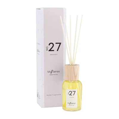 Produktbild von Diffuser Premium 100 ml N°27 Orange, My Senso, Raumduft, inkl. 5 Faserstäbchen, Duftstäbchen