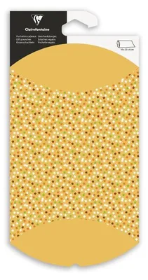 Produktbild von Clairefontaine 618003C, Geschenkverpackungstasche, Muster, 280 g/m², 160 mm, 60 mm, 220 mm