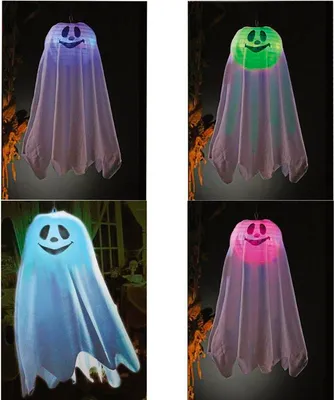Imagen del producto de Decoración de 60 cm para Halloween con luces (incluye murciélago)