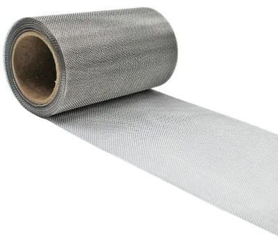Insektenschutzgitter Edelstahl 1 mm, 10 m x 50 mm Rolle
