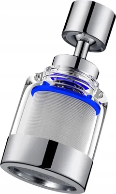 Zdjęcie produktu dla Filtr Do Wody Kranu Baterii M22 M24 Perlator Z Przegubem Xl3003 Srebrny