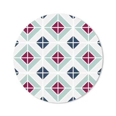 Produktbild von MuchoWow® Mauspad Mousepad Muster - Fliese - Abstrakt 30x30 cm - Mousepads - Maus Mat - Pad - Mausunterlage - Tischunterlage - Schreibtischmatten