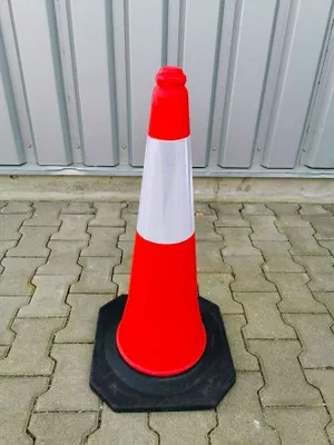 Produktbild von Verkehrsleitkegel 75 cm Profi Pylone Pylonen Warnkegel Leitkegel Hochreflex