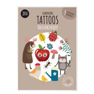 Produktbild von Temporäre Tattoos Naturkinder
