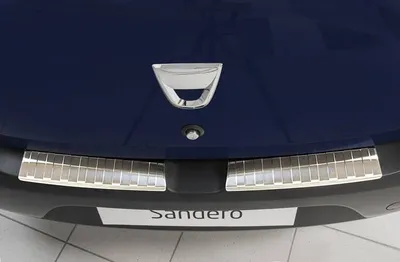 Zdjęcie produktu dla Nakładka na zderzak tylny do DACIA SANDERO 2 (Stal)