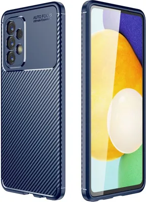 Produktbild von König Design Hülle kompatibel mit Samsung Galaxy A23 Kunststoff Soft Handyhülle - Handy Case Blau
