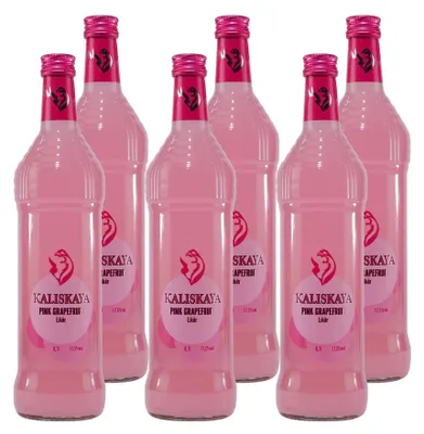 Produktbild von Kaliskaya Pink Grapefruit Likör (6 x 0,7L)