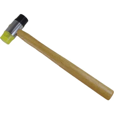 Produktbild von Ausbeulhammer 30mm 250g Kunststoffhammer Kunststoff und Gummikopf