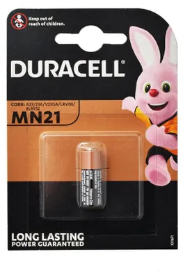 Obrázek produktu pro Duracell MN21, Baterie na jedno použití, Alkalický, 12 V, 2 kusů, Černá, Zlato, Stříbrná, 7,4 g