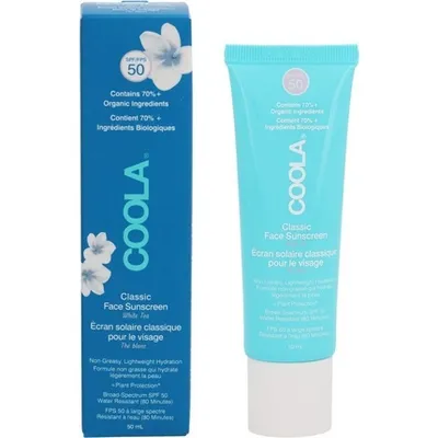 Obrázek produktu pro Coola Classic Hydratační krém na obličej s ochranou proti slunci Spf50 50 ml