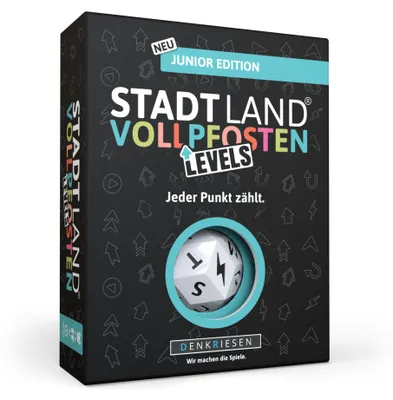 Obrázok produktu pre Denkriesen STADTLAND VOLLPFOSTEN Levels Junior, Rozšírenie kartovej hry, Párty, 8 rok / roky, 30 min