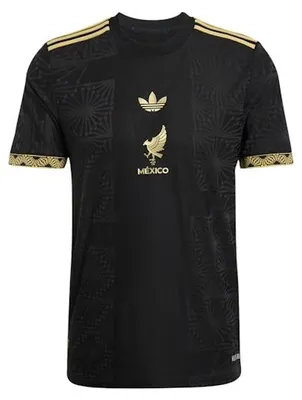 Produktbild von adidas Mexico Gold Jersey Black - EU US S