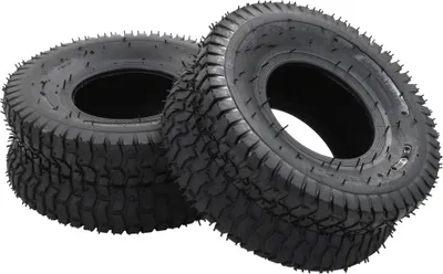 Obrázok produktu pre Pneumatiky pre fúrik 2 ks 15x6,00-6 4PR gumené