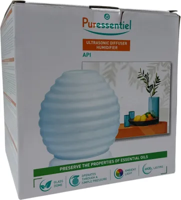 Produktbild von Puressentiel - API Ultraschall-Luftbefeuchter für ätherische Öle - Stimmungslicht, geräuschlos, für unterwegs