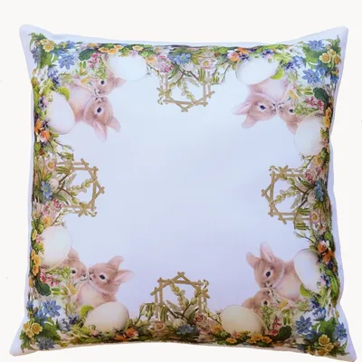 Produktbild von Kissenhülle 40 x 40 cm mit Ostermotiv 40 x 40 Kissenhülle