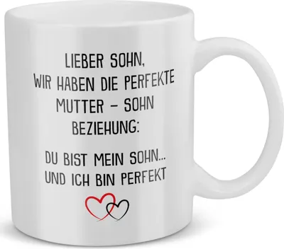 Produktbild von 22Feels Sohn Geschenk von Mama Geburtstag 18 Jahre Kinder Tasse Teenager Abitur Master Bachelor Uni Abschluss Firmung Konfirmation Meistertitel Weihnachten Kaffeetasse Männer