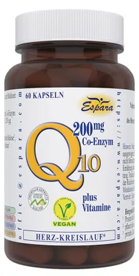 Obrázek produktu pro Espara Q10, kapsle, 200 mg, 60 kusů