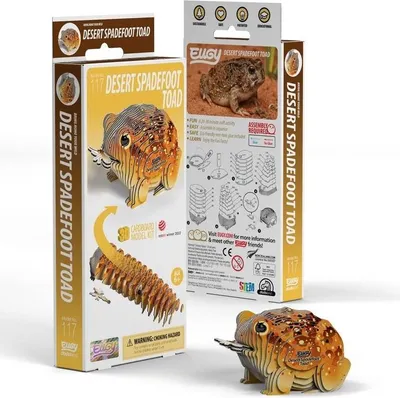 Zdjęcie produktu dla Ropucha Pustynna Eugy. Eko Układanka 3D - Eugy
