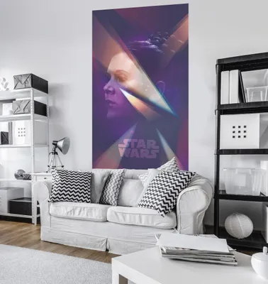 Produktbild von Komar Digitaldruck Vlies Panel "Star Wars Female Leia" 120 x 200 cm, bunt, VD-025