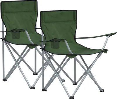 Produktbild von SONGMICS Campingstühle, 2er Set, Klappstühle, Outdoor-Stühle bis 120 kg