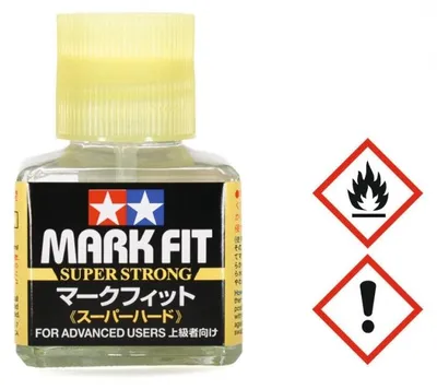 Productafbeelding van TAMIYA-CARSON Modellbau GmbH & Co. KG. TAMIYA Mark Fit, supersterke decoratieve zachtmaker, 40 ml, 1 stuk