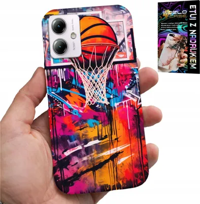 Immagine prodotto di Custodia per Motorola Moto G54 5G - Basket Nba Street Graffiti Basket Fan