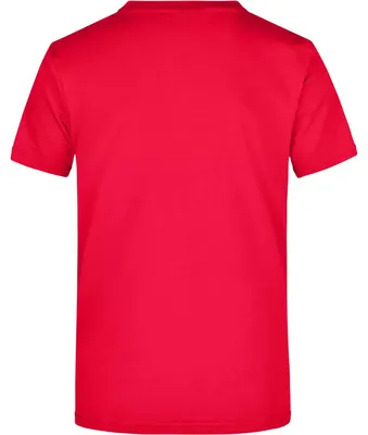Image de James and Nicholson - T-shirt pour homme LT3157 (XL) (rouge)