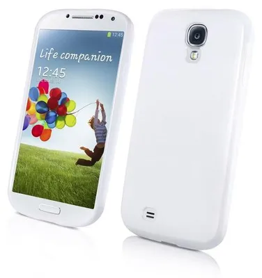 Produktbild von muvit miniGEL für Samsung Galaxy S4, weiß