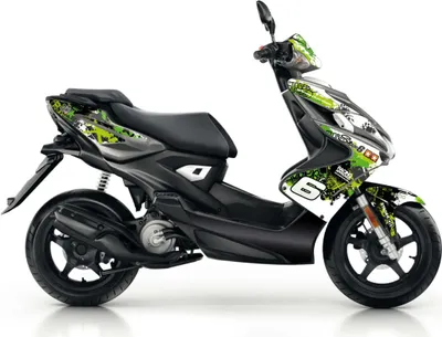 Produktbild von Zestaw graficzny Stage6 zielony/czarny dla Yamaha Aerox po 2013 r