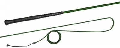 Image de Fleck Economy 05650 Ergo Grip cravache verte 200 cm verte 200 cm