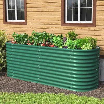 Produktbild von Vitavia Erweiterung "Stretched" für Hochbeet "858" seegras 80 x 86 cm