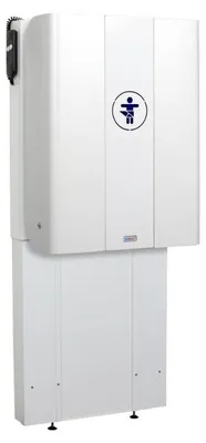 Produktbild von Höhenverstellbarer Lift HIIWI + Wickeltisch KAWAmaxi von Timkid, Farbe:Weiß
