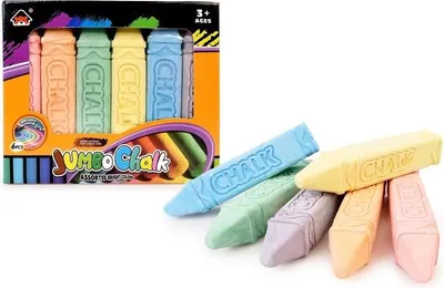 Produktbild von Kreide 6 Farben 137631
