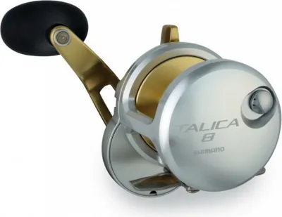 Immagine prodotto di SHIMANO Talica, TAC 8, destrorso, mulinello da pesca, freno scorrevole, TAC8