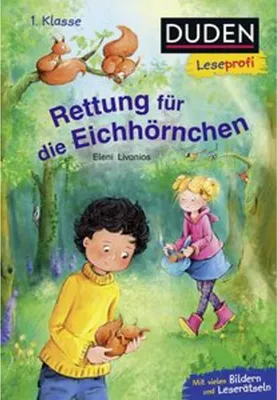 Immagine prodotto di Duden Leseprofi - Rettung für die Eichhörnchen, 1. Klasse