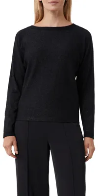 Produktbild von COMMA Feinstrick-Pullover aus Glitzergarn mit Fledermausärmel