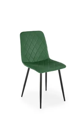 Zdjęcie produktu dla Krzesło tapicerowane K525 VELVET ciemne zielone